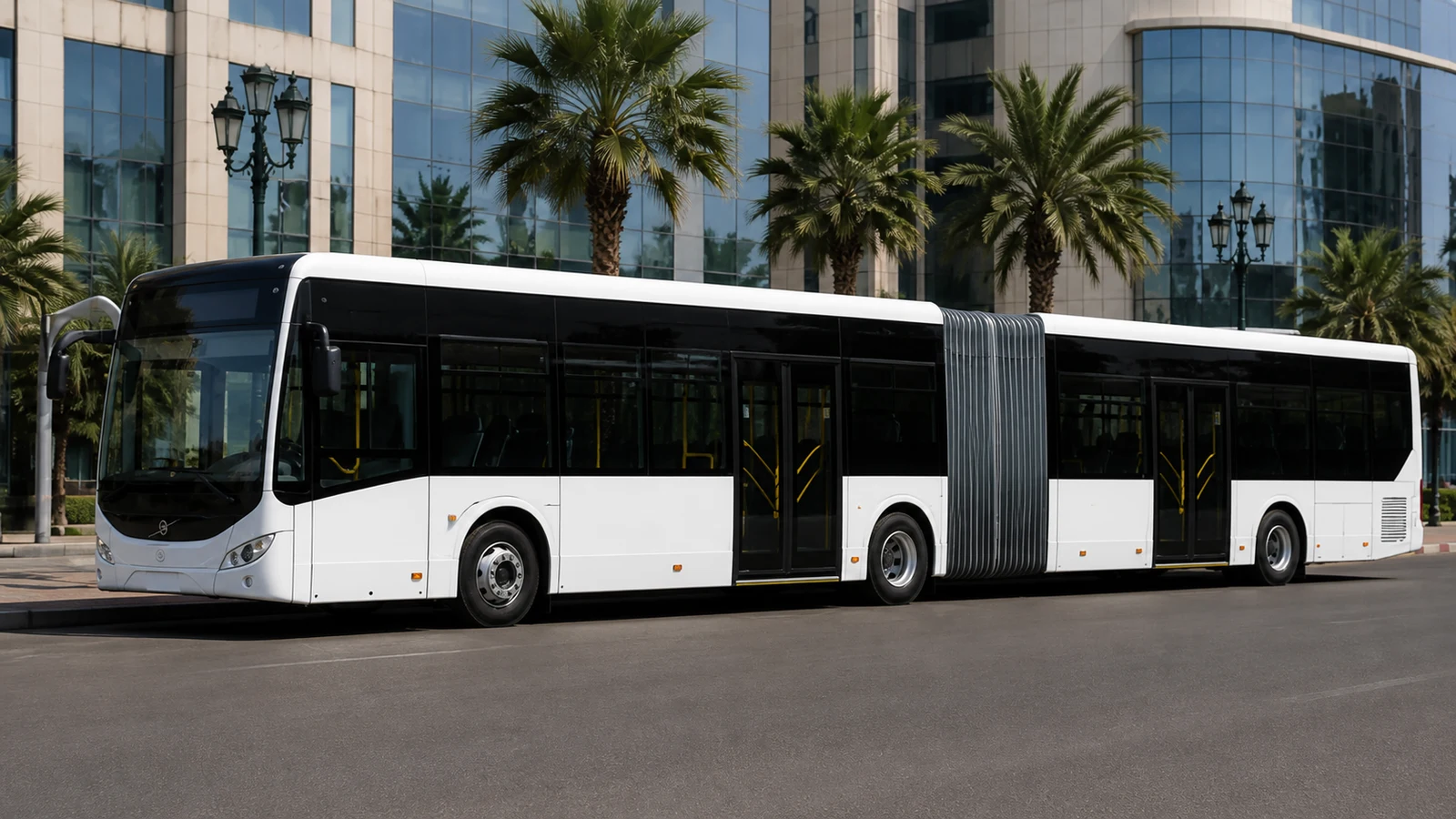 صورة السؤال D-BUS-Q16: يمكن يوصل الطول الأقصى لهاد الحافلة الكبيرة إلى: