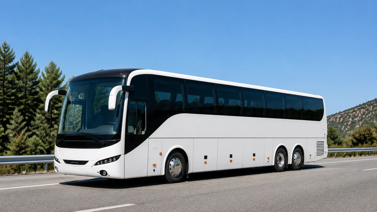 صورة السؤال D-BUS-Q17: العرض الأقصى القانوني لهاد الحافلة يمكن يوصل إلى: