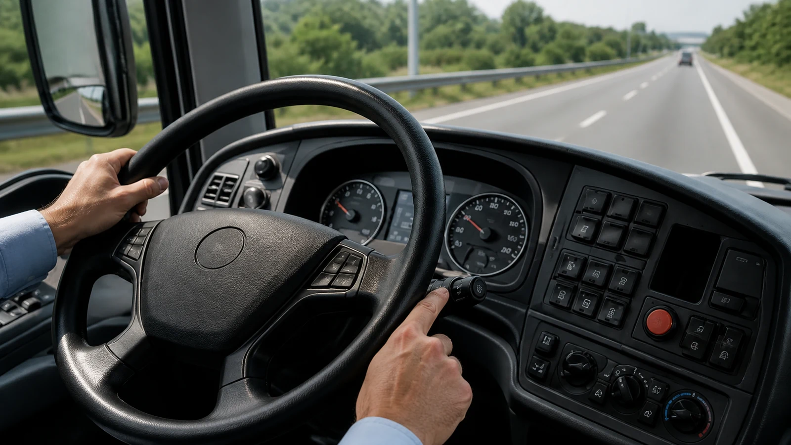 صورة السؤال D-BUS-Q28: مخفض السرعة واش كيستعمل لتثبيت السرعة، وواش يقدر يوقف العربة؟