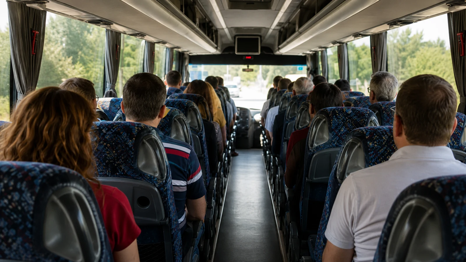 صورة السؤال D-BUS-Q38: واش يمكن نسمح يركبو فالحافلة مسافرين معاهم حيوانات، أو شخص مريض بمرض معدي؟