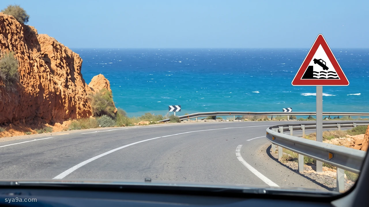 صورة السؤال S1-Q26: هاد علامة الخطر كتعلم على :