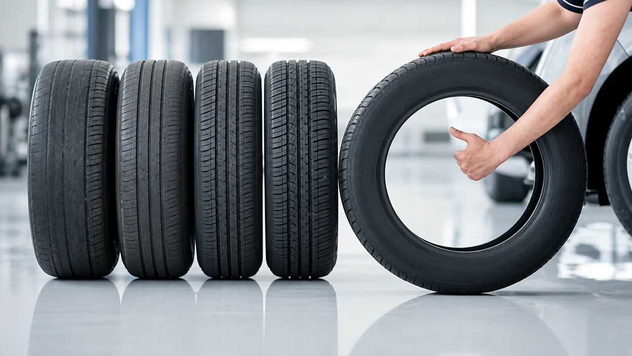 صورة السؤال S12-Q05: العجلات ديال العربة كتكون :