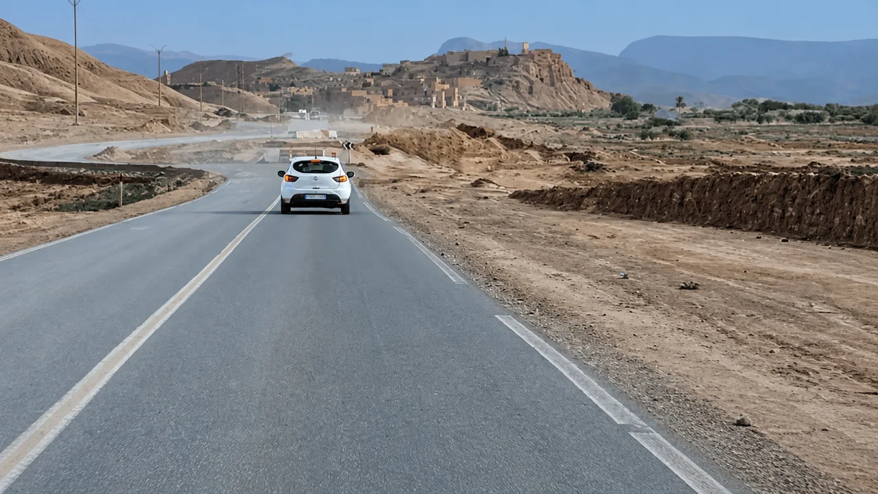 صورة السؤال S12-Q11: مسافة الأمان الدنيا في الطريق العادية :