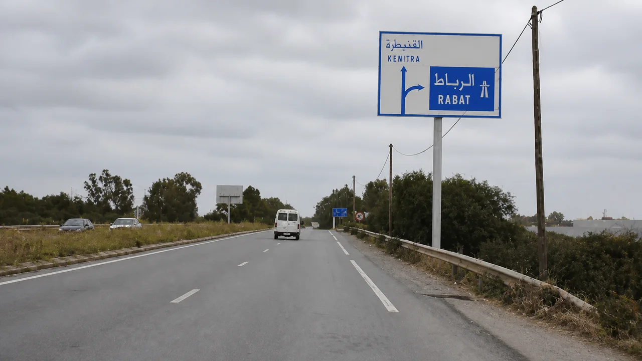 صورة السؤال S13-Q22: إلا خديت الطريق ديال الرباط غادي نكون كنسير فطريق سيار :
نقدر نسوق بسرعة 120 كلم فالساعة الآن :