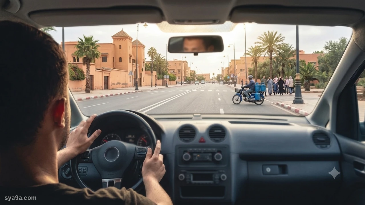 صورة السؤال S2-Q31: مسافة الوقوف كتبدا من ياله :