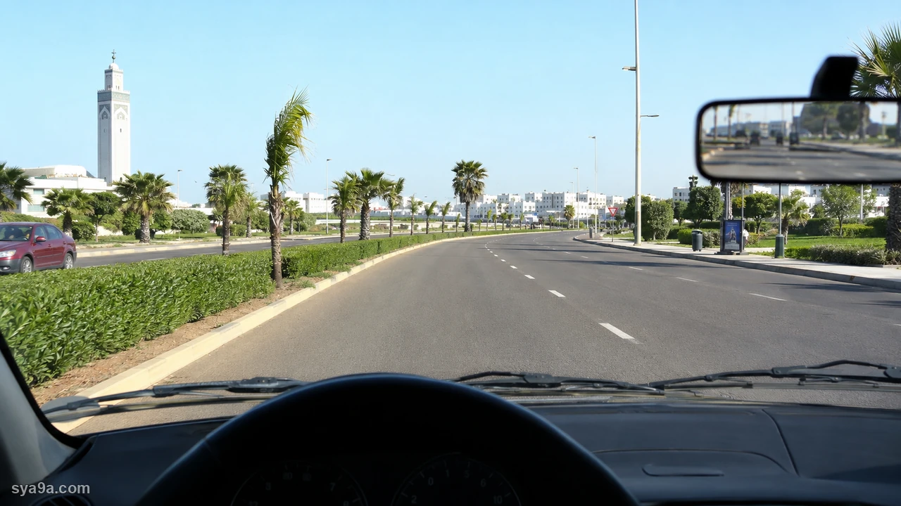 صورة السؤال S3-Q25: أثناء السير العادي، أنا غادي فالمكان المناسب من الطريق :