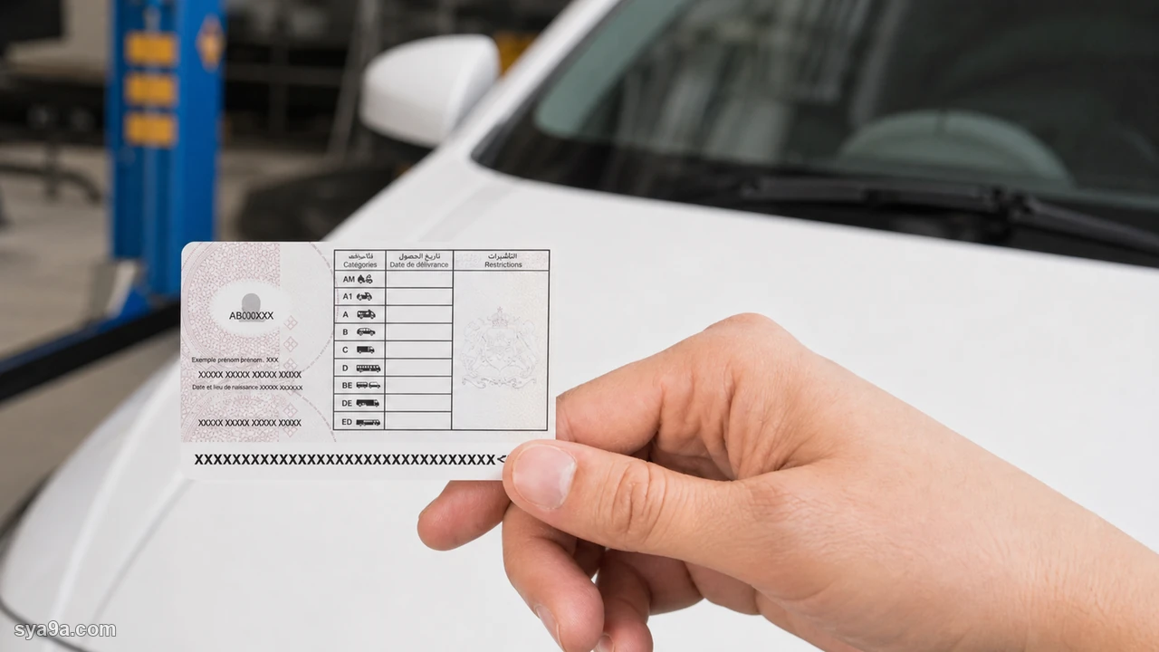صورة السؤال S8-Q08: فالفتر الإختبارية، كيتخصص لرخصة السياقة رصيد :