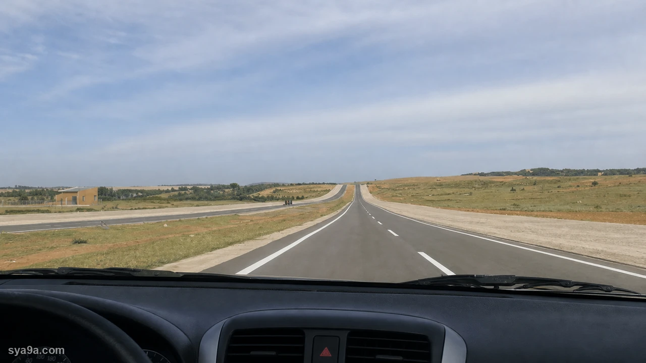 صورة السؤال S9-Q22: فهاد الطريق، السرعة محدودة ف :